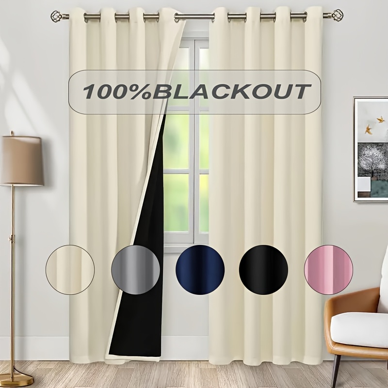 1pc 100% Blackout Curtain with – Home Office Rate recenzja i cena