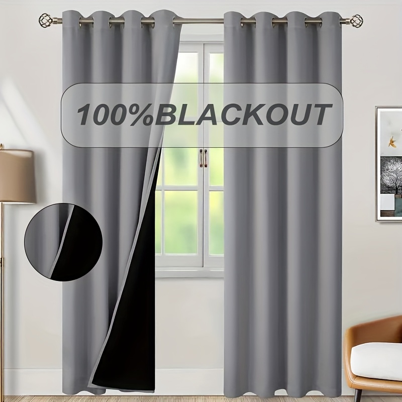 1pc 100% Blackout Curtain with – Home Office Rate recenzja i cena