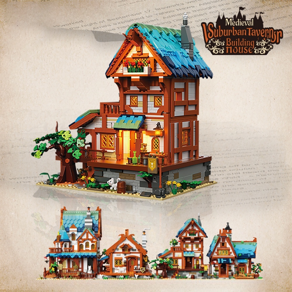 Medieval Architecture Mini Blo – Home Office Pay recenzja i cena