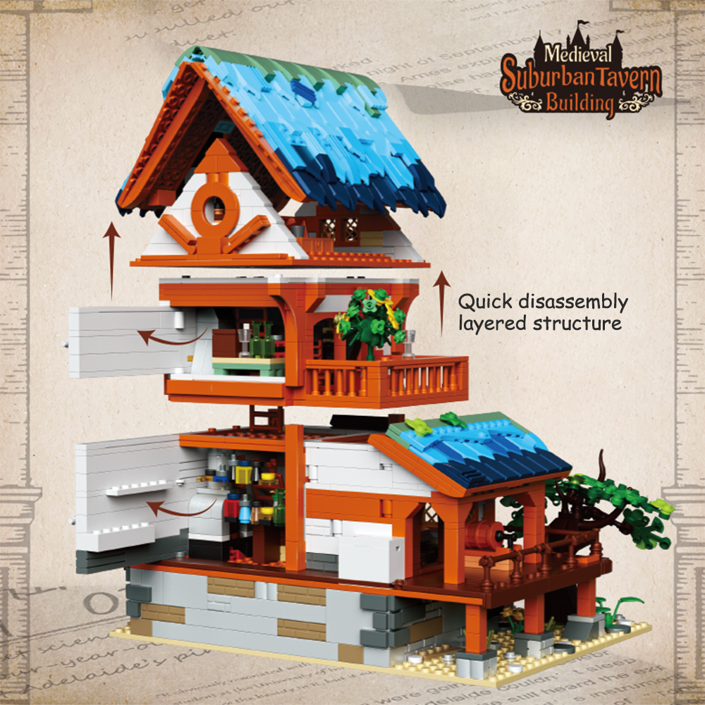Medieval Architecture Mini Blo – Home Office Pay recenzja i cena